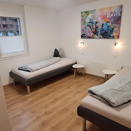 Appartamento Haus Samurai Appartement-fewo- Dusche- Wc- 2 Schlafraeume 4-bettwohnung Nr- 81 By Interhome Saas-Grund